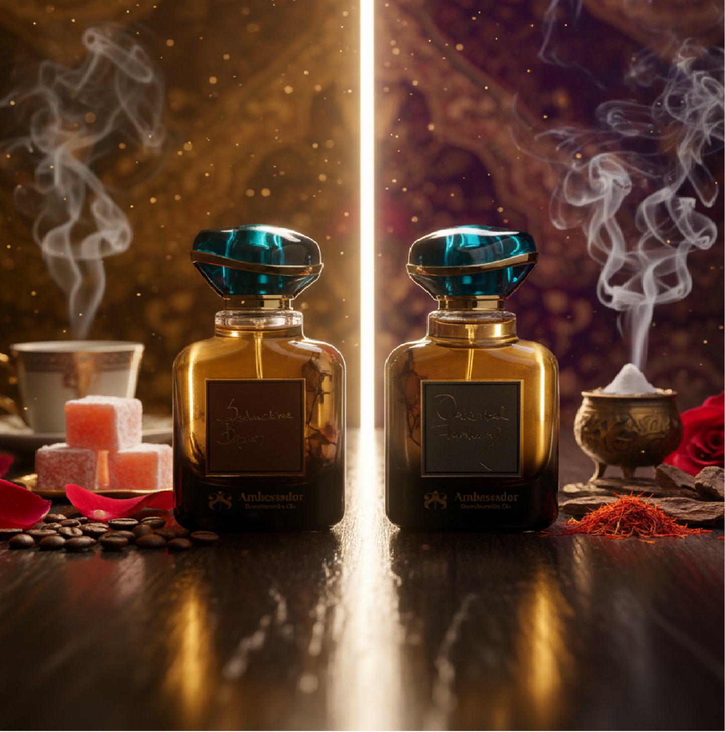 Seductive Brown & Oriental Fantasy